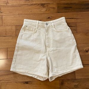 Zara mom fit shorts